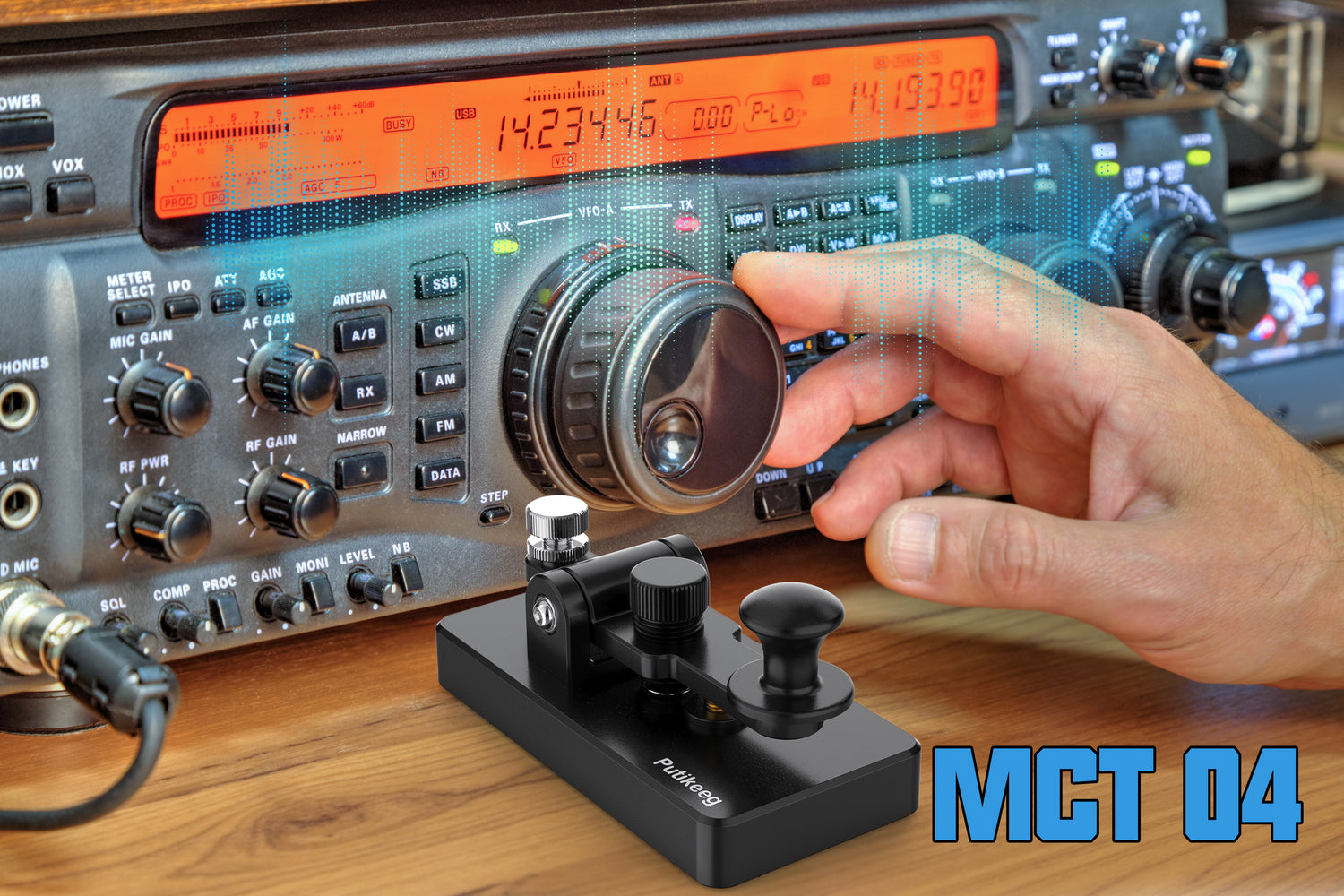 Our Straight Key Morse Powerful magnetic return force with dual magnetic circuit. Made of high-quality 6061T6 aluminum alloy for corrosion resistance. Features NMB Japan imported bearings and stainless steel screws.