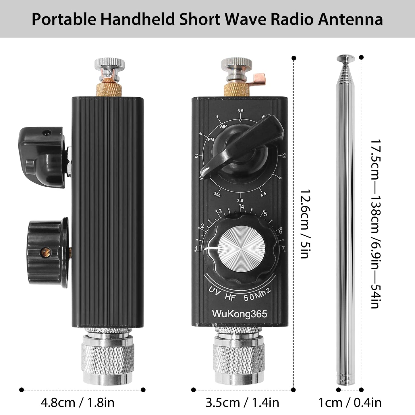 Shortwave Radio  Antenna -7/14/21/29MHZ