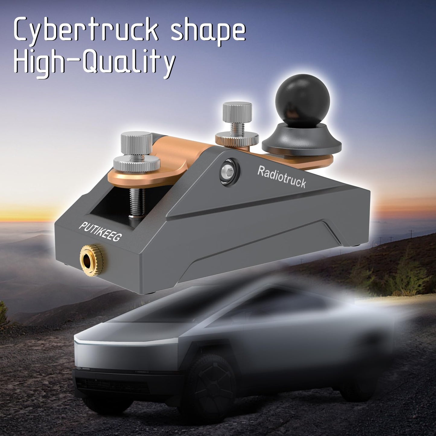 Discover precision with this fully adjustable Morse code key. Crafted from 6061T6 aluminum alloy, anodized for durability. Ergonomic design ensures comfort during extended use. Solid CNC machined from billet aluminum for reliability. Ideal for radio enthusiasts, beginners, and outdoor activities like POTA, SOTA, LOTA. Compact and portable for easy carrying in any radio setup.