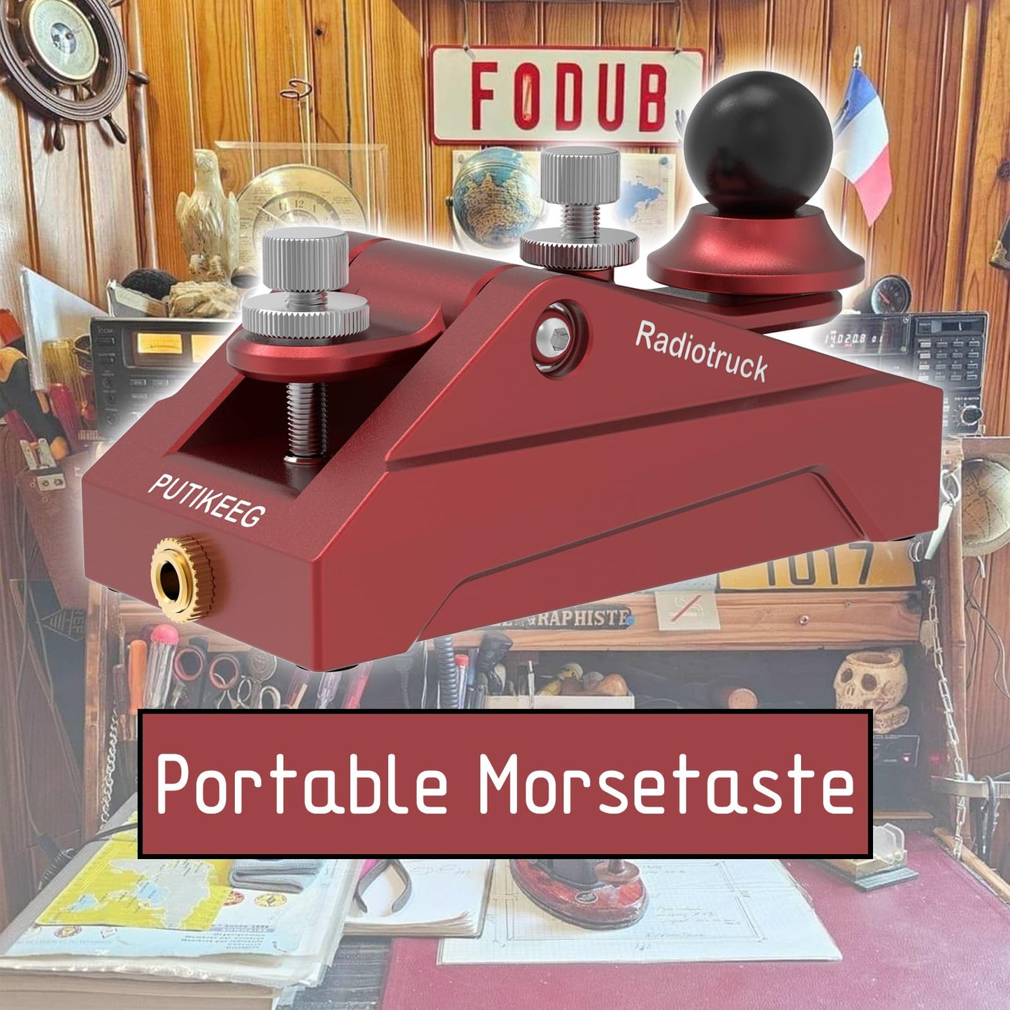 CW Morse Code Keys: Precision and Comfort Exquisite PC board with 3.5mm stereo receptacle. Dual magnetic return force (400g-1000g). Adjustable Dit & DAH paddle distances. Non-slip pads and weighted base for stability.Ideal for radio enthusiasts, CW Morse code keys offer enhanced performance and comfort.