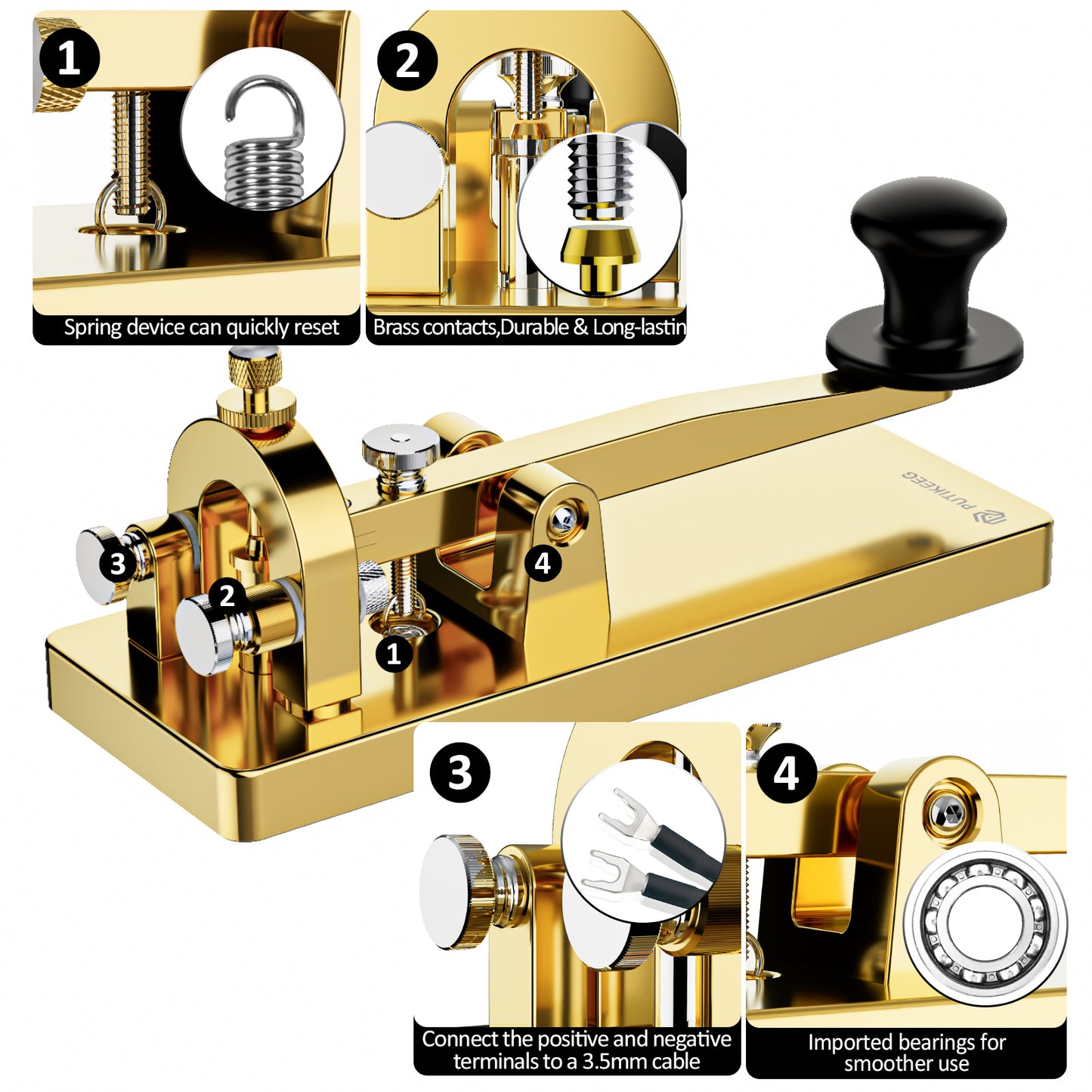 Classical Morse Code Keys