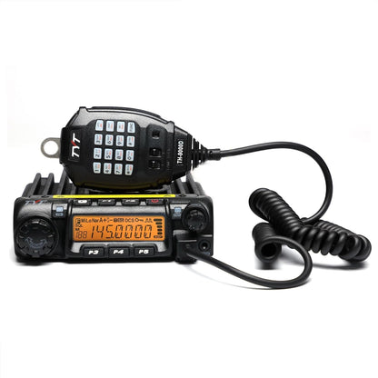 TH-9000D UHF FRS Two-Way Radio: Powerful 65W/45W output, 200 channels, CTCSS/DCS privacy, remote control, and versatile features for seamless communication.