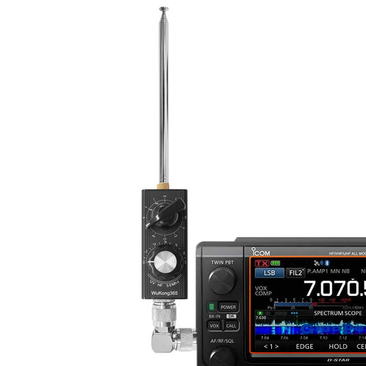 The Shortwave Radio Antenna -7/14/21/29MHZ expands your radio listening options to include shortwave frequencies, increasing the potential for accurate and long-distance communication. With a wider range of frequencies, this antenna allows you to stay connected and informed even in remote locations.