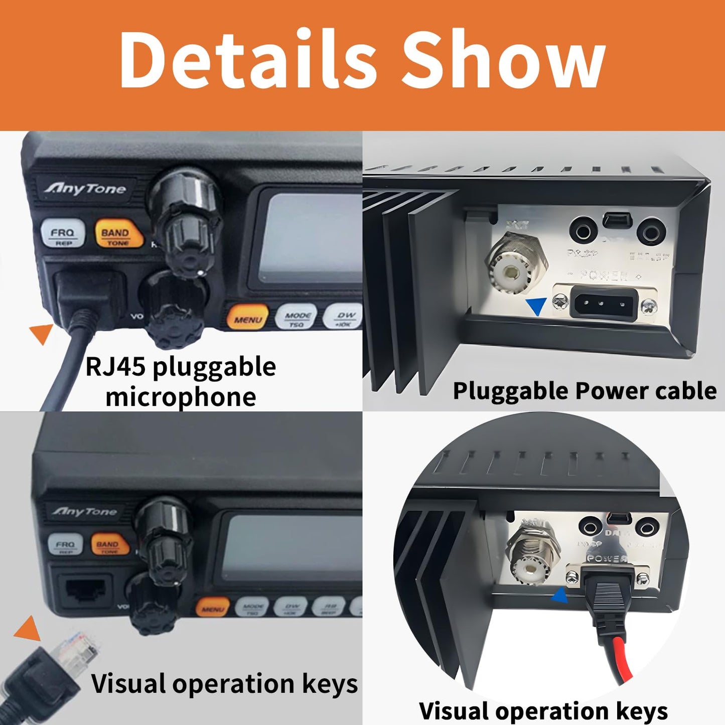 The AnyTone AT-5555N II 10 Meter Radio is the ideal choice for those in need of high-quality radios for trucks. Its powerful performance, user-friendly features, and robust design make it a top pick for reliable and efficient communication on the road. Whether you're a trucker needing dependable communication or a ham radio enthusiast looking for superior performance, this mobile transceiver has you covered.