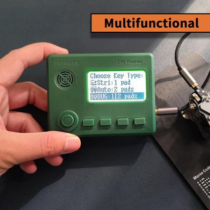 Mini CW Morse Code Trainer with Morse Code Translator
