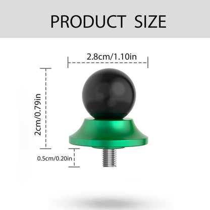 This 06 Green pushbutton replacement head is a universal fitting designed for Putikeeg Morse Straight Keys.