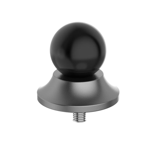 This 06 Grey pushbutton replacement head is a universal fitting designed for Putikeeg Morse Straight Keys.