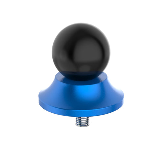 This 06 Blue pushbutton replacement head is a universal fitting designed for Putikeeg Morse Straight Keys.