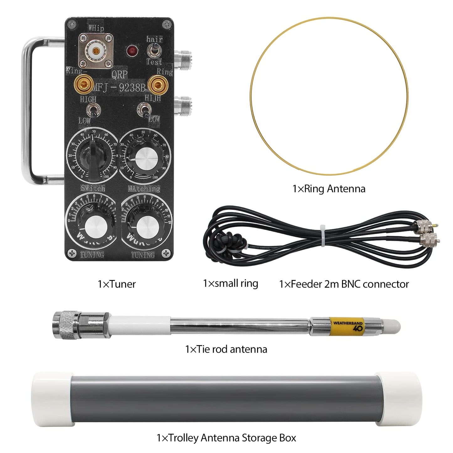 Antenne radio à ondes courtes 25 W QRP